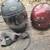 TWO MOTORCYCLE HELMETS 1 thumbnail