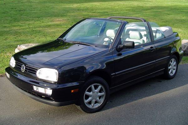 VW Cabrio - Black automatic 1998 Gen 3 1