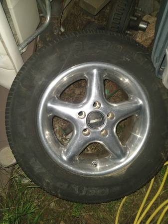 15" 5x4.5 prime wheels rims. 1