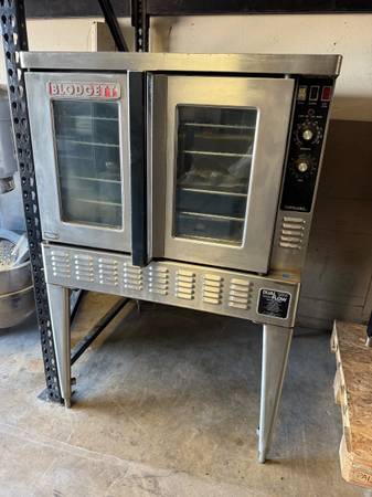 Propane Convection oven 1