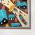 Framed Chinese Woodblock/Silkscreen Folk Art Village Scene Signed Seal 2 thumbnail