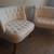 Pair - Set - Sofa Modern Beige Sofa Modern Upholstered Tufted Chairs 2 thumbnail