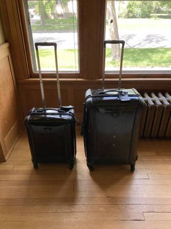 TUMI Matching Hard Shell Luggage Set – Carry-On + Large Spinner - $275 1