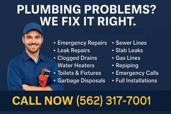 ➡️PLUMBER  -  Done Right  -  Fair Rates  -  No Runaround 1