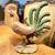 Vintage Farmhouse Resin Fighting Rooster 11” Tall Hand-Painted 1 thumbnail