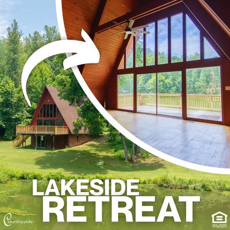 $350,000 / 2br - 1296ft2 - Cabaña rústica A-Frame en 20 acres (Amherst)63851968273537120