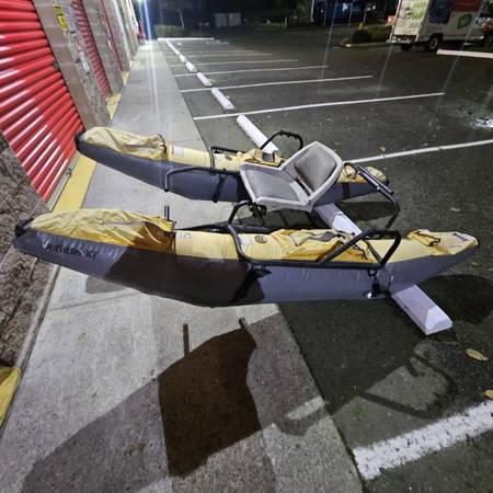 Inflatable Twin Pontoon Boat 1