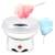 Cotton Candy Maker & Sugar Floss Variety Pak (3 11oz jars) & 50 cones 1 thumbnail