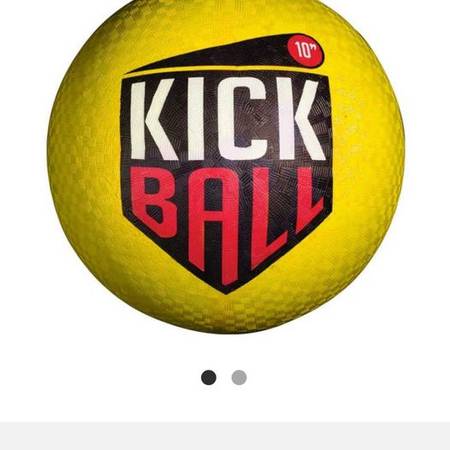 10” Franklin Kick Ball - NEW - Yellow 1