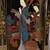 Asian Black Lacquer Geisha Wall Hanging 5 thumbnail