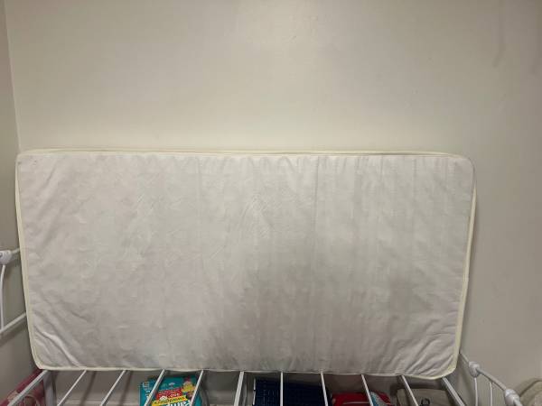 Twin size bedframe and mattress 1