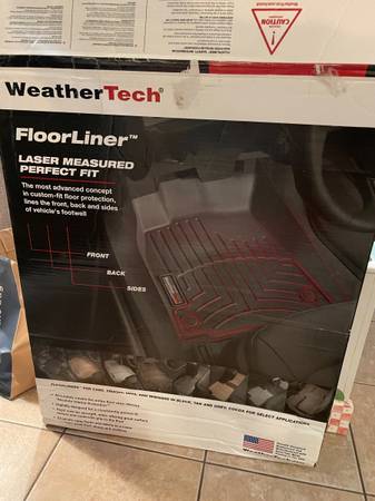 WeatherTech floor liner/mats 1