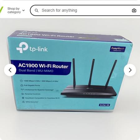 TP-Link AC1900 Smart Wi-Fi Router 1