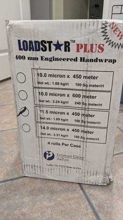 LoadStar 400mm Engineered Handwrap - Moving Supplie New in sealed box 1