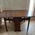 Drop Leaf Antique Table w 2 Drawers & 2 Doors 2 thumbnail