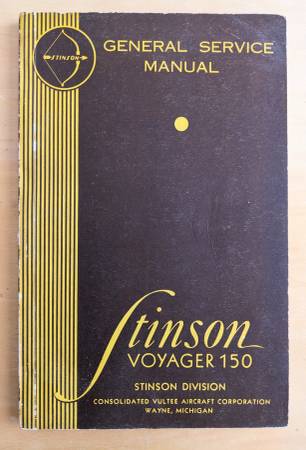 Stinson Voyager 150 General Service Manual 1