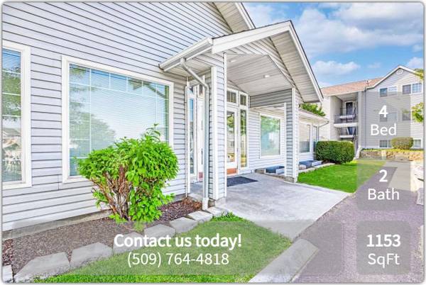 $1,551 / 4br - 1153ft2 - Affordable four bed/two bath apt in Moses Lake with washer/dryer (Moses Lake)63793087266561122