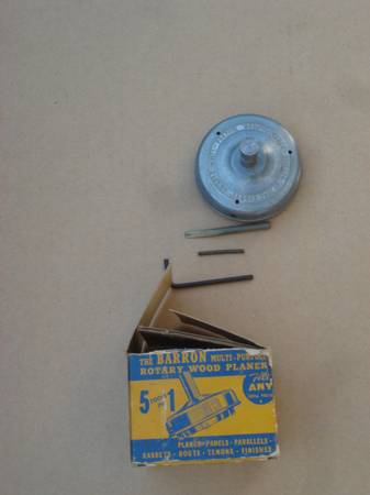 BARRON MULTI-PURPOSE ROTARY WOOD PLANER 1