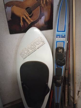 O'Brien single ski.... knee board package deal 1