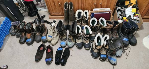 Lots of hunting boots 1