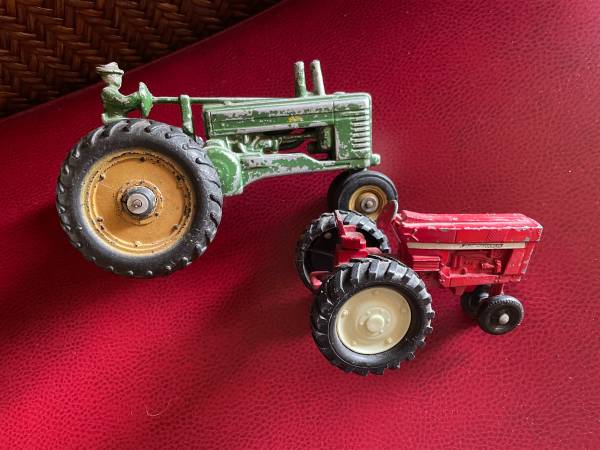 Vintage toy tractors 1