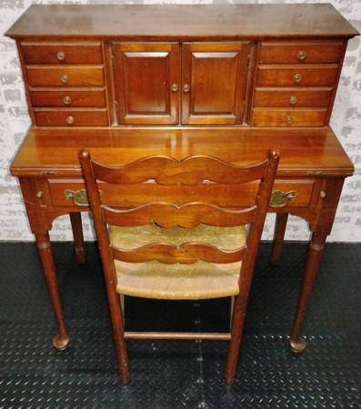 Vintage 60s Pennsylvania House Desk & Chair - furniture - by owner