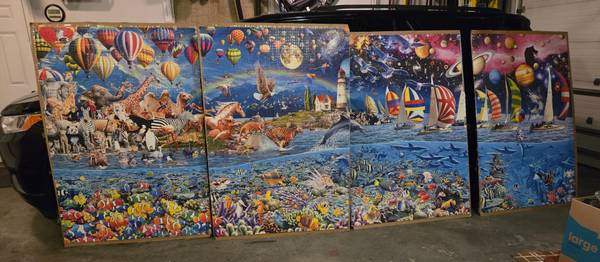 GIANT Jig Saw Puzzle Ocean/Beach/Marine Scene - $30 (Sioux Falls)634711243357451219