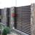 Louvered Metal Fence Panels (6ftH x 6ftW) Black, Basalt Grey or Brown 9 thumbnail