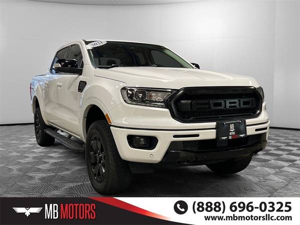2021 Ford Ranger 4x4 4WD Truck Lariat Crew Cab - $33,400 (CALL OR TEXT TODAY MB Motors LLC)63482903376001120
