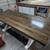 Beautiful 8-ft Handmade Table — Dark Walnut Top, White Base 2 thumbnail