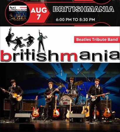 The Maple Tree Place Concert on the Green Presenting Britishmania! 1