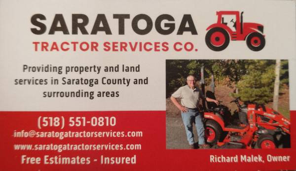 SARATOGA TRACTOR SERVICES Co. - Landscaping, Land, & Property Services 1