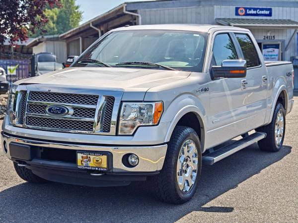 2012 Ford F150 SuperCrew Cab Lariat Camioneta 4D 5 1/2 ft Modelo Garantizado - $19,995 (+ 405 Motors)63469767044865122