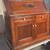 Antique Secretary Fold Down Desk with Cabinet Drawers 3 thumbnail