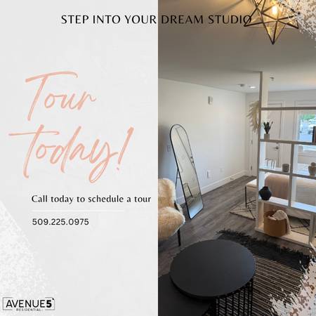$995 / 201ft2 - Studio Apartments for Rent with 1 Month Free! (615 Jadwin Ave Apt 113, Richland, WA)63821648334595120