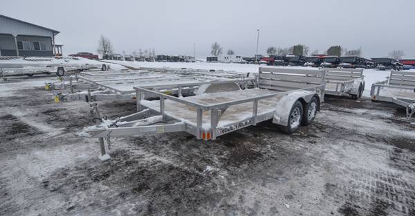 2026 ROUGH RIDER 82X14 ALUMINUM UTILITY TRAILER 1