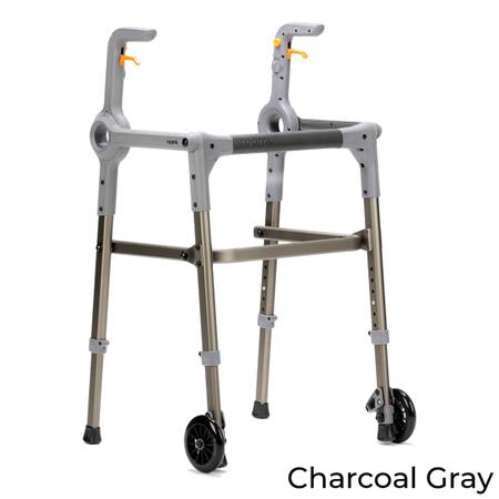 Progressive Mobility Aid Walker with 2 Wheels, Rollator, Self-Adjustin 1