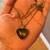 Sterling Silver Necklace with Elegant Design and beautiful Heart Penda 2 thumbnail