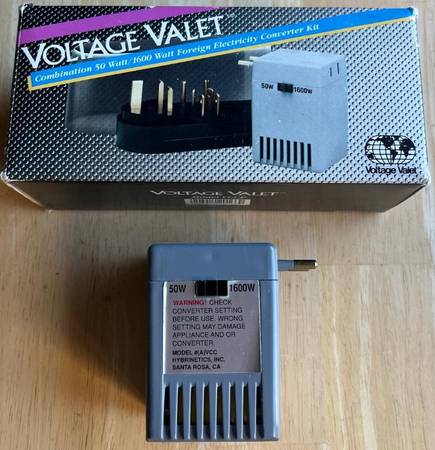 Voltage Electricity Converter 1