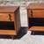 beautiful 1960's bentwood DRESSER, NIGHTSTANDS, BED SET 3 thumbnail