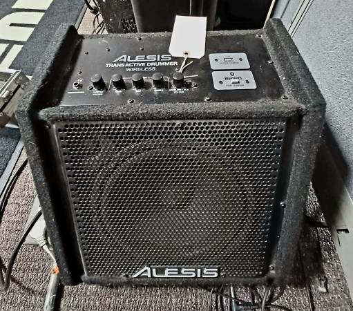 2) Alesis Transactive Drummer Amp - musical instruments - by