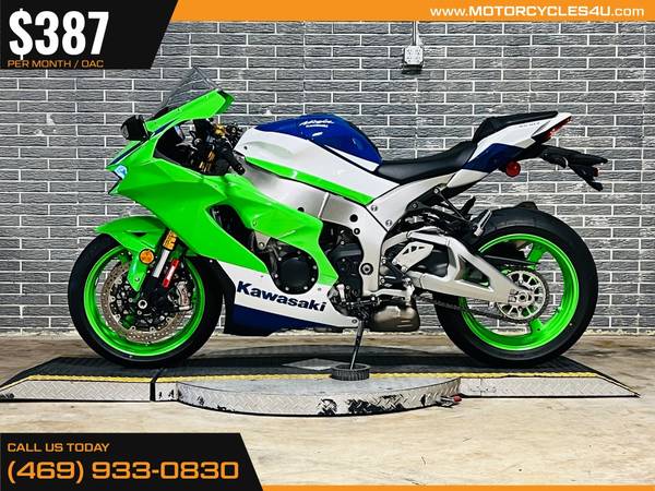 R♡⭐︎ ZX10R or ZX6R Ninja Fluorescent Neon Yellow Custom Decals
