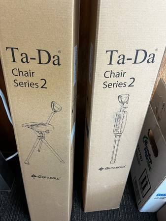 Ta-Da Walker/Chair (Small, Black)- ONLY SMALL VERSION AVAILABLE 1