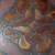 STAINED GLASS Floral Antique Wall Hanging Vintage Framed ART 7 thumbnail