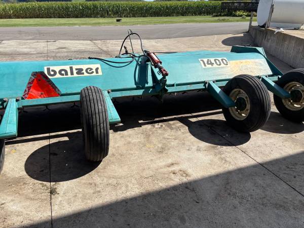 Balzer 1400 stalk chopper 1