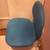 IKEA VIMUND KID DESK CHAIR TURQUOISE ROLLER LEG STAND SAFETY ADJUSTABL 1 thumbnail