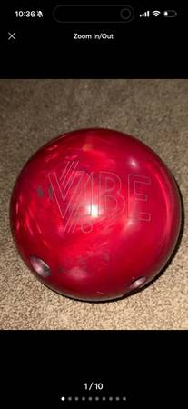 Vibe Hammer USBC 83020880A Made In USA Bowling Ball 13 Pounds Used Pre Owned VH. 1