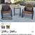PRE-GARAGE SALE: NEW IN BOX 3 piece porch/patio chairs and table 1 thumbnail