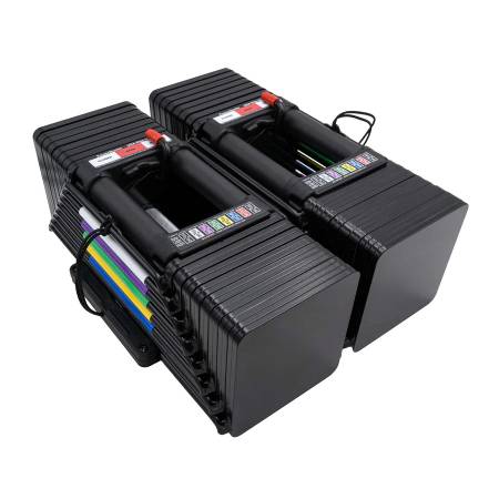Powerblock Adjustable Dumbbells  90 Pounds per hand. 1