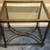 Brass Frame Glass Top Coffee Table LIKE NEW 2 thumbnail